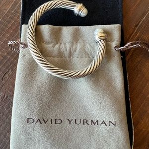 David Yurman Cable Classics bracelet with Pearls